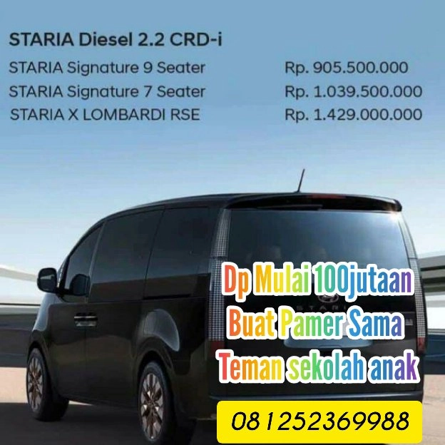 Hyundai Staria 9 SEATER 