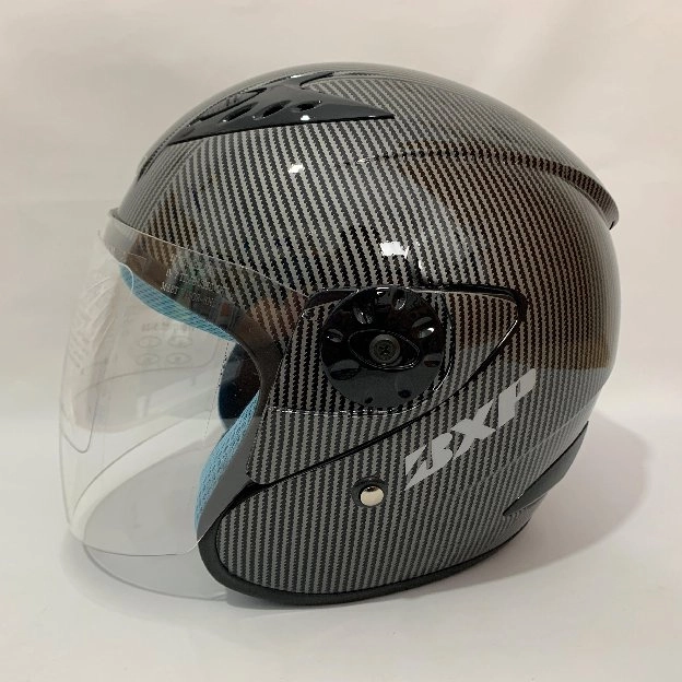 HELM VISION CARBON GLOSSY - CLEAR