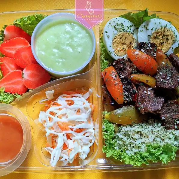 Diet Keto Catering Bandung, Paket mingguan Lunch & Dinner / 10 Pax