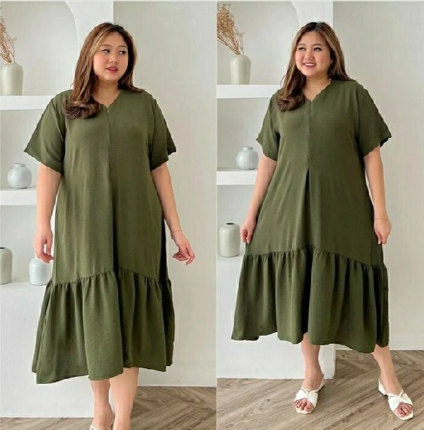 TUNIK MIDI DRESS JUMBO