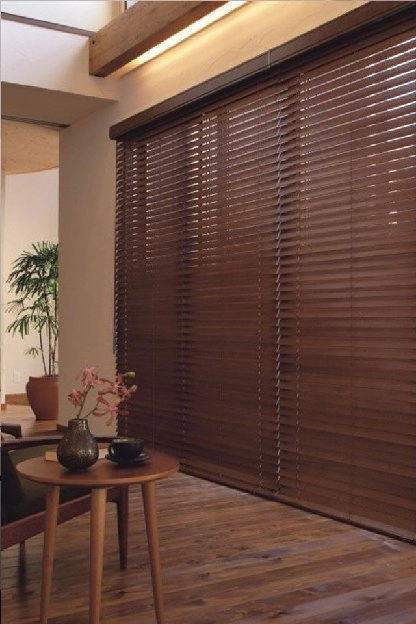 wooden blind/tirai kantor/krey kayu (jati asli) costum/murah