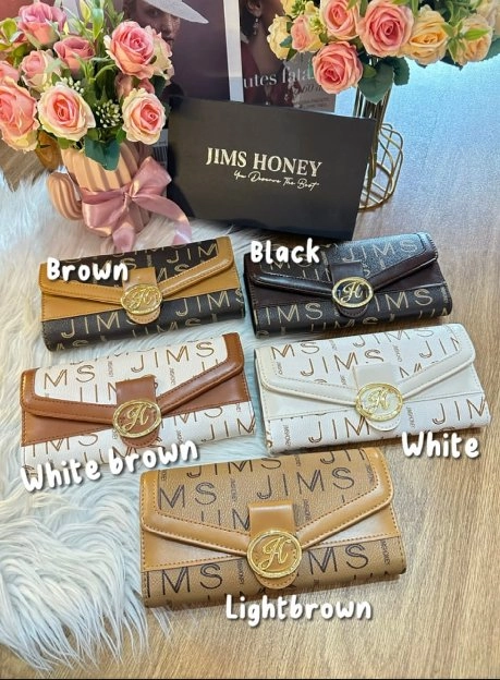 inke wallet jims honey ukuran 21x5x12