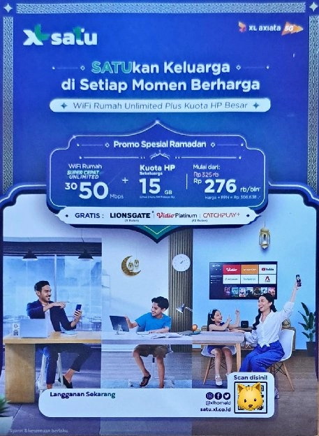 Triple Play wifi rumah 