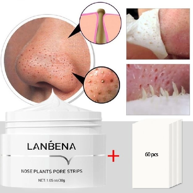 [BPOM] LANBENA Masker Komedo Penghilang menghilangkan Komedo STEP 2 Pore Minimizer Serum Shrinking P