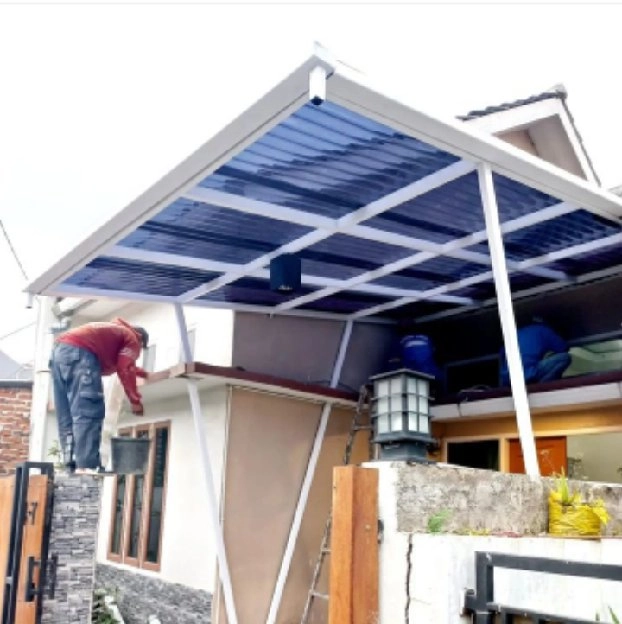 CANOPY SOLARTUF GELOMBANG @33