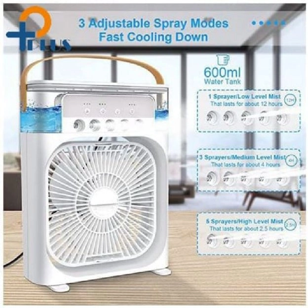 Kipas Angin Pendingin Mini AC Portable Air Cooler Mobil Dan Ruangan /Kipas Angin AC Humidifier PORTA