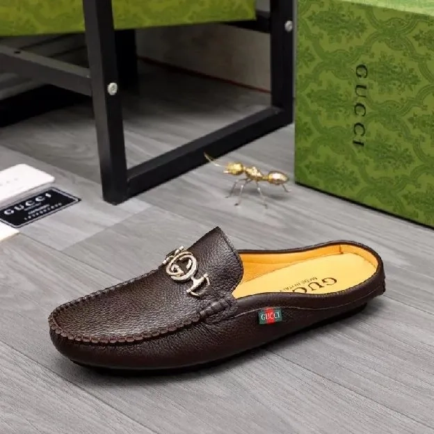 Sepatu sandal selop pria gucci ny