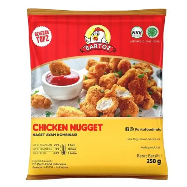 nugget bartoz 500gr