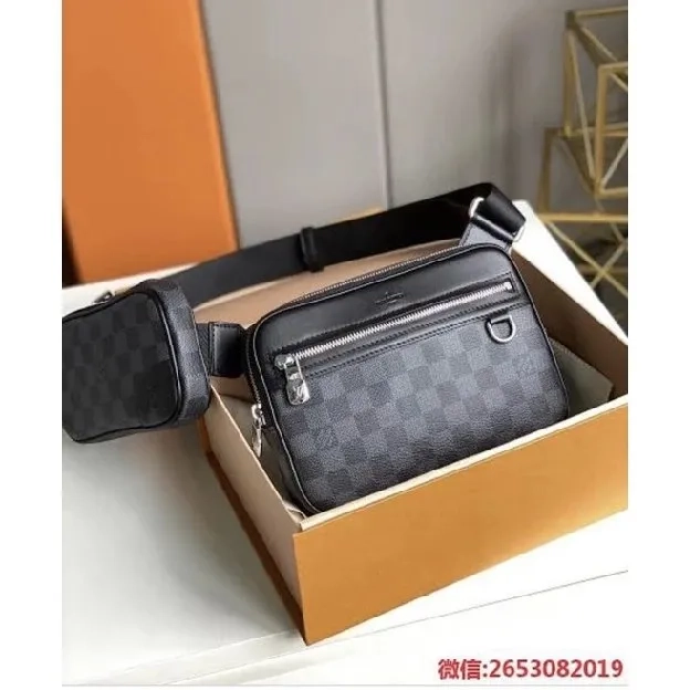 Tas louis vuitton lv scott messenger bag