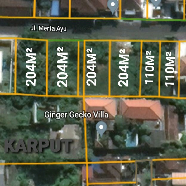 Dijual 2,04 are, Jl. Merta Ayu Taman Sari Depan Bali Kiddy Teuku Umar Barat