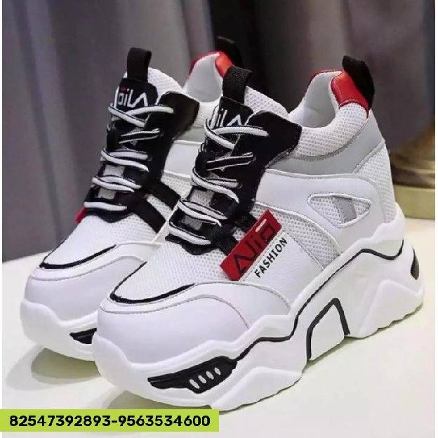 DISKON ❗❗Sepatu Sneaker Wanita Semi9 Boots Korea AJIO 