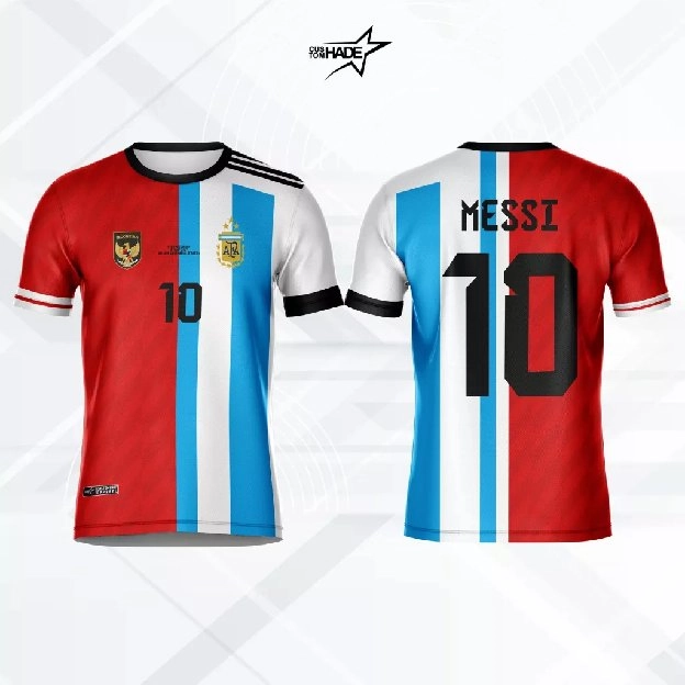 Jersey Spesial Suporter Timnas Indonesia x Timnas Argentina 2023