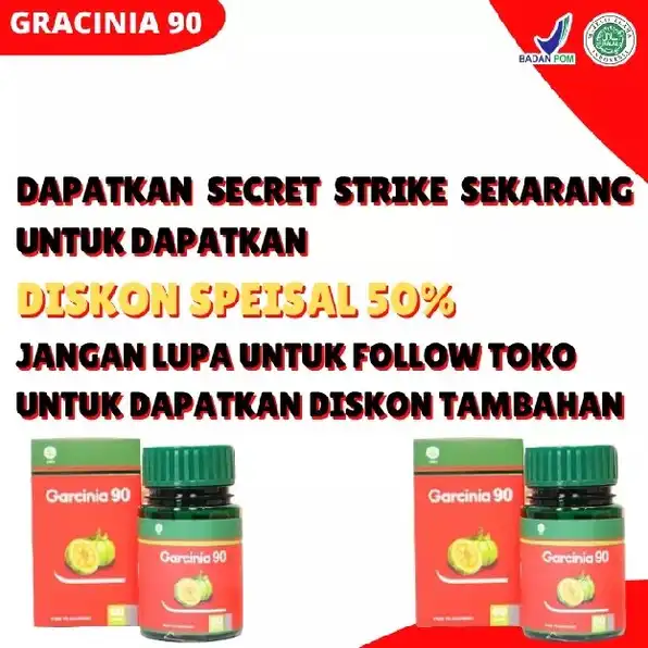 Garcinia 90 Suplemen Obat Diet Herbal Ampuh 