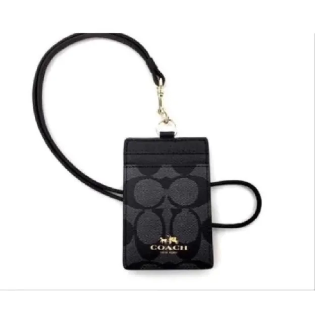 Coach ID Lanyard  Collection Card Holder (F 65573)