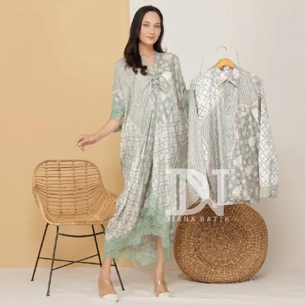 KAFTAN VISCOSE LACE By Diana Batik Trusmi