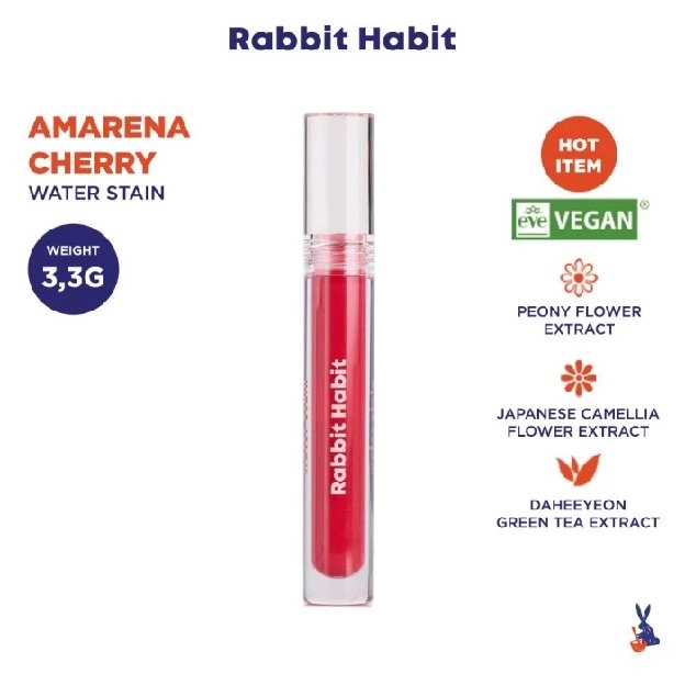 Rabbit Habit Water Stain #03 Amarena Cherry