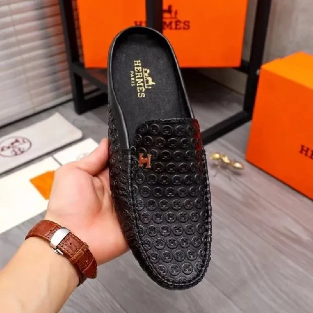 Sepatu sandal selop pria hermes