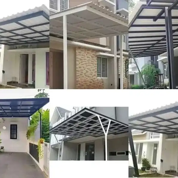 pemasangan Canopy atap alderon terbaik bergaransi dll