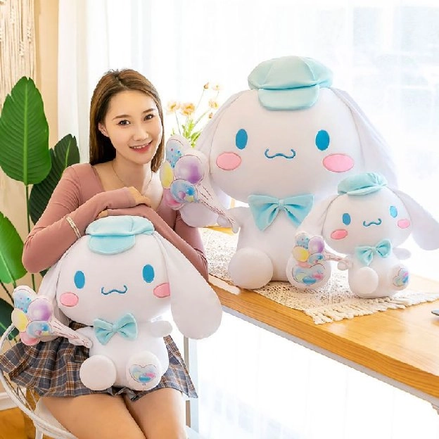 Boneka Cinnamoroll Balloon Bahan Plush Import