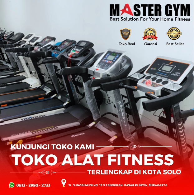 Toko Alat Fitness - Grosir Treadmill, Sepeda Statis Dll