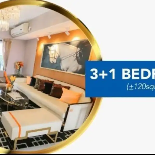 Apartemen  3+1BR Mewah dan Strategis Di Tangerang 