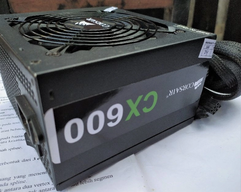 Psu Corsair CX600 Watt