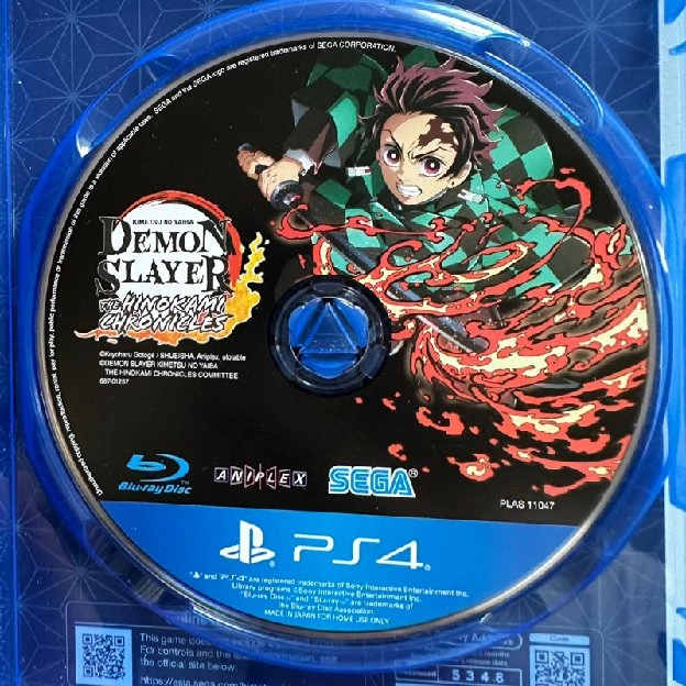 BD kaset PS4 demon slayer kimetsu no yaiba