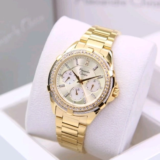 Ready!Jam tangan Alexandre Christie Wanita AC 2B09 BF