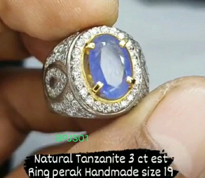 TANZANITE asli batu permata 