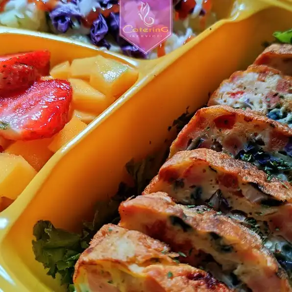 Catering Diet Keto Bandung Lunch & Dinner Paket 1 hari / 2box / 2box/hari Lunch & Dinner