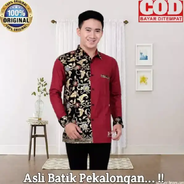 Terbaru | Batik peria dewasa | kameja batik kombinasi 2023