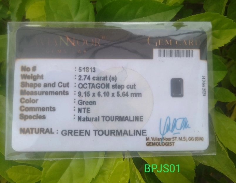 NATURAL GREEN TOURMALINE asli 