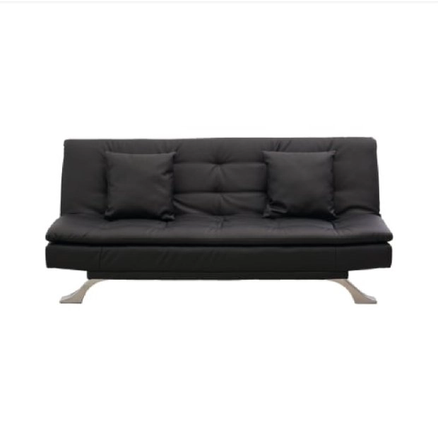 Sofa Bed Greesa Kulit Hitam 