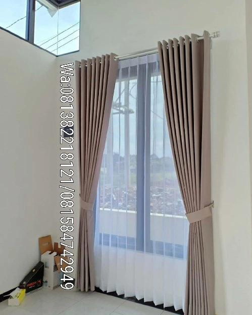 Sampul hordeng gordyn gorden korden curtain dan rollerblind