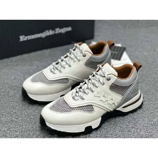 Sepatu sneakers pria ermenegildo zegna