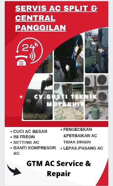 JASA SERVICE AC, PASANG AC ISI FREON DLL SIAP DATANG KE TEMPAT ANDA 