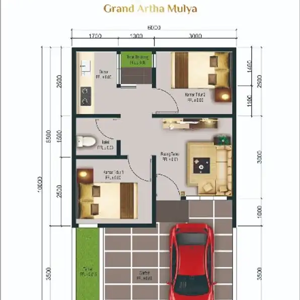 Grand Artha Mulya Rumah Dekat Stasiun Tanpa DP Cuma 5 Juta All In 