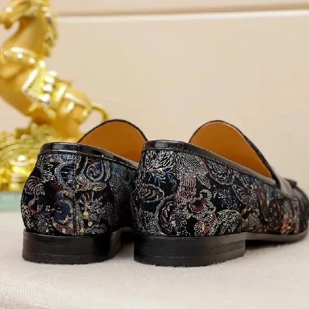 Sepatu pantofel formal pria gucci