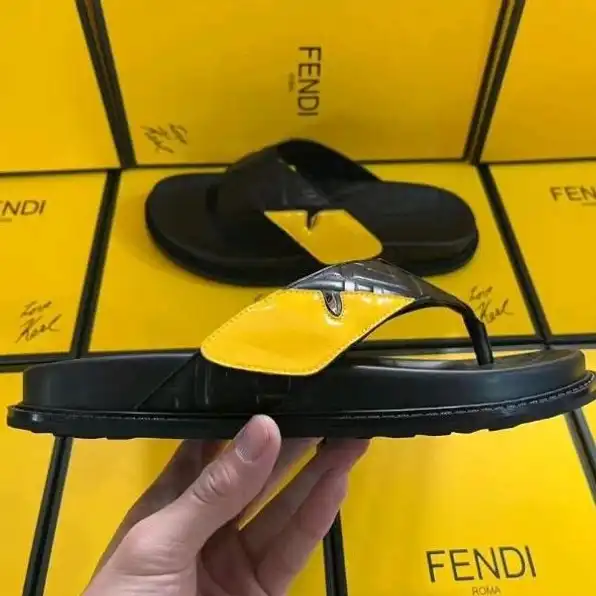 sandal jepit pria sendal cowok fendi terbaru slippers selop santai