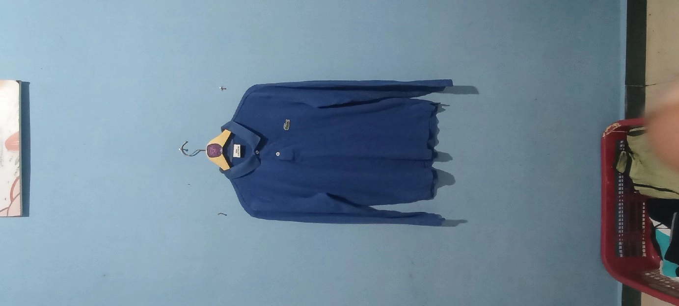 Lacoste blue longsleeve