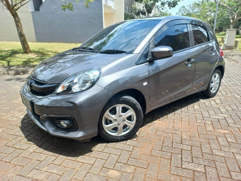 Honda Brio 2018 Type E Satya AT CVT Grey Metallic