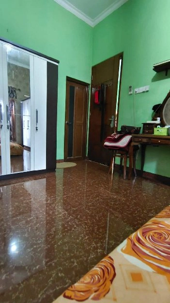 Dijual Rumah Hijau Bagus Apik 2 lt Bata Merah Dlm Cluster  di Jatiasih Bekasi 