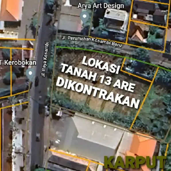 Dikontrakan 13 are, Jl. Raya Kesambi Gunung Salak Kerobokan Kuta Utara