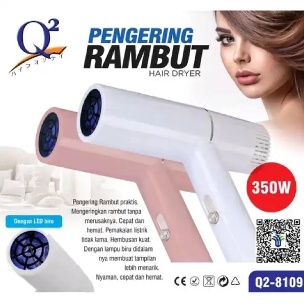 Ready!!Pengering Rambut / Hair Dryer Q2-8109