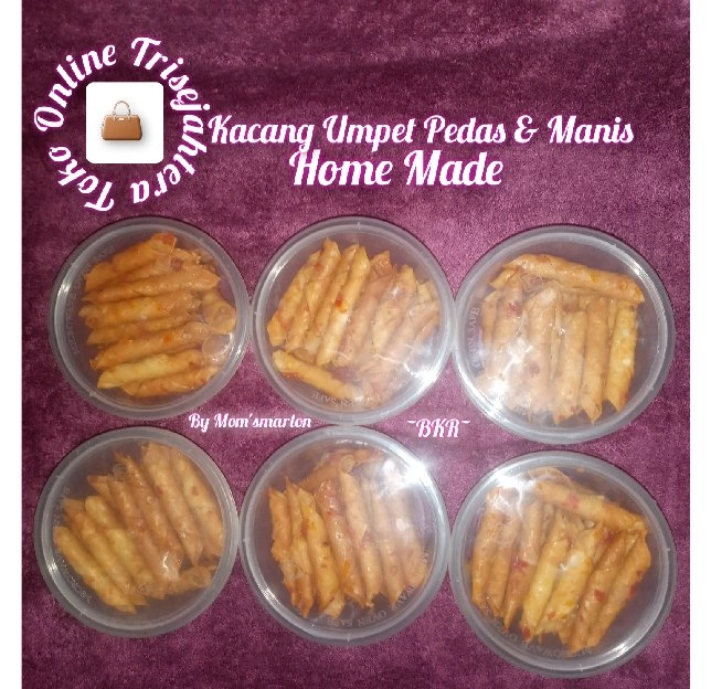 Kacang umpet pedas & manis 100 gram kemasan cup bisa cod