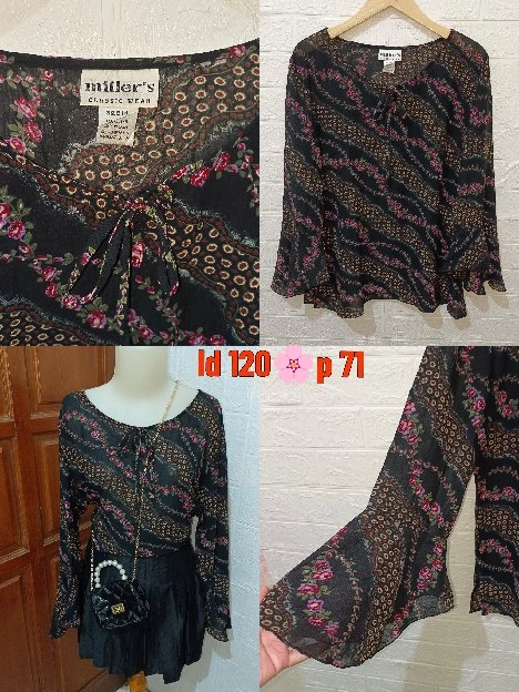 blouse import preloved