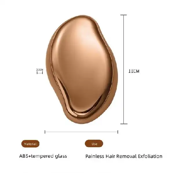 Alat Cukur Bulu / Rambut Manual Bahan Kaca Nano Dapat Dicuci