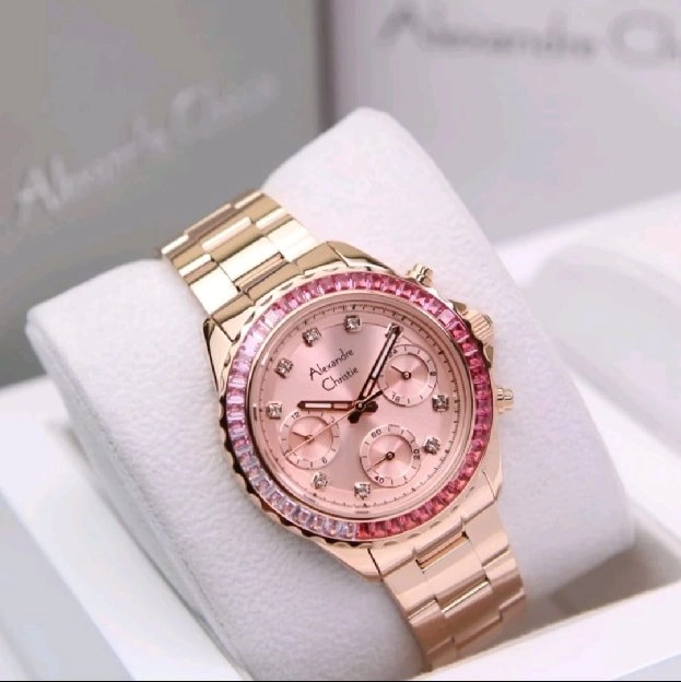 Ready!Jam tangan Alexandre Christie Wanita AC 2B13 BF