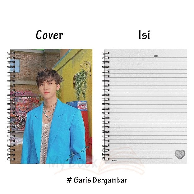 Buku Tulis Binder Notebook A5 Note Notes Book Spiral Diary Diari Jurnal Journal Kpop NCT Dream 41