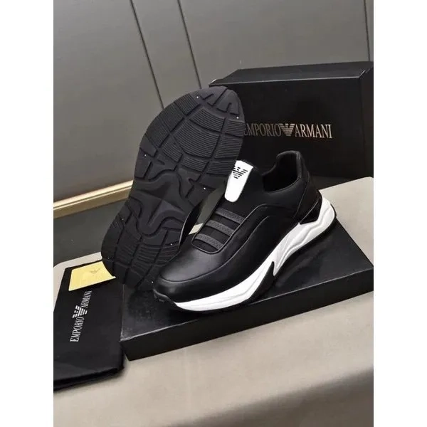 Sepatu sneakers pria emporio armani ea